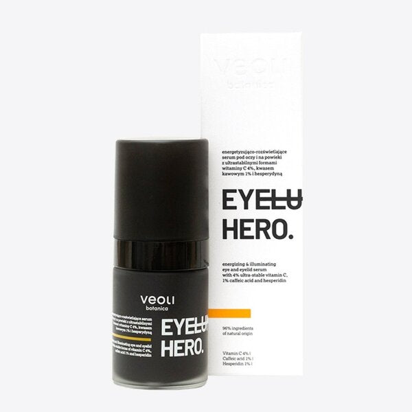 Veoli Botanica EYELUMINATE HERO eye serum 15ml - British product