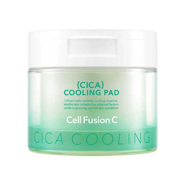 Cell Fusion C Cica Cooling Pad 70 pads 180ml - British product