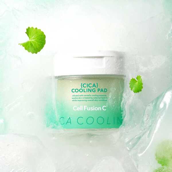 Cell Fusion C Cica Cooling Pad 70 pads 180ml - British product