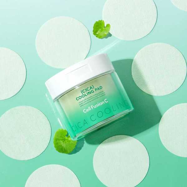 Cell Fusion C Cica Cooling Pad 70 pads 180ml - British product