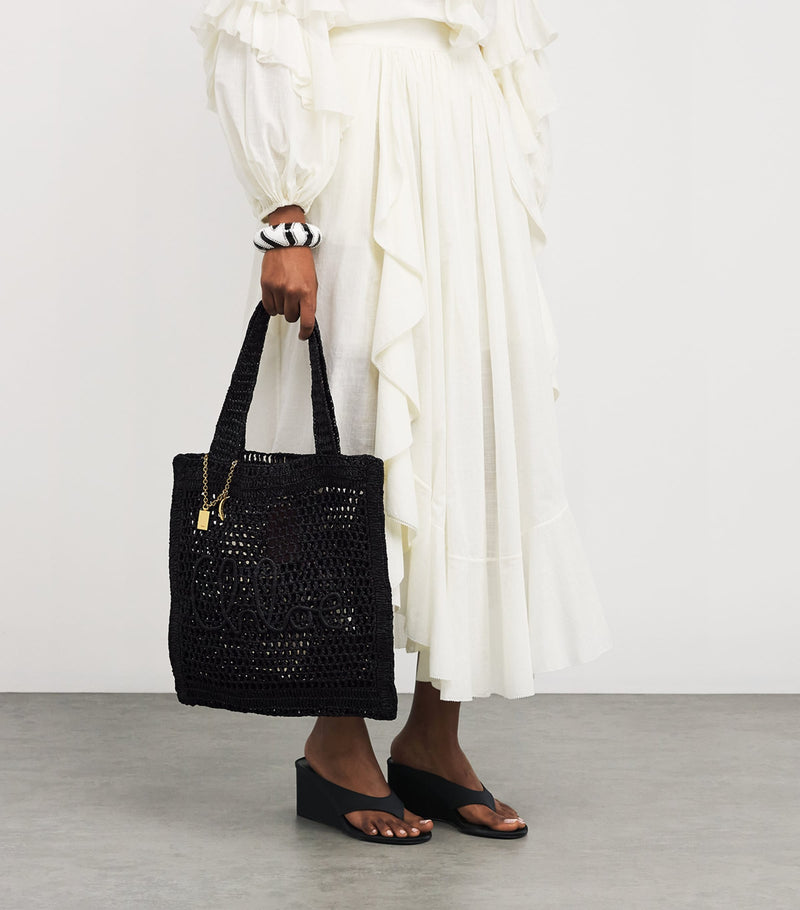 Chloé hand-woven Banana Tote Bag 37cm, imported from the UK