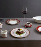 Wedgwood Renaissance Red pasta bowl 24cm (British brand)