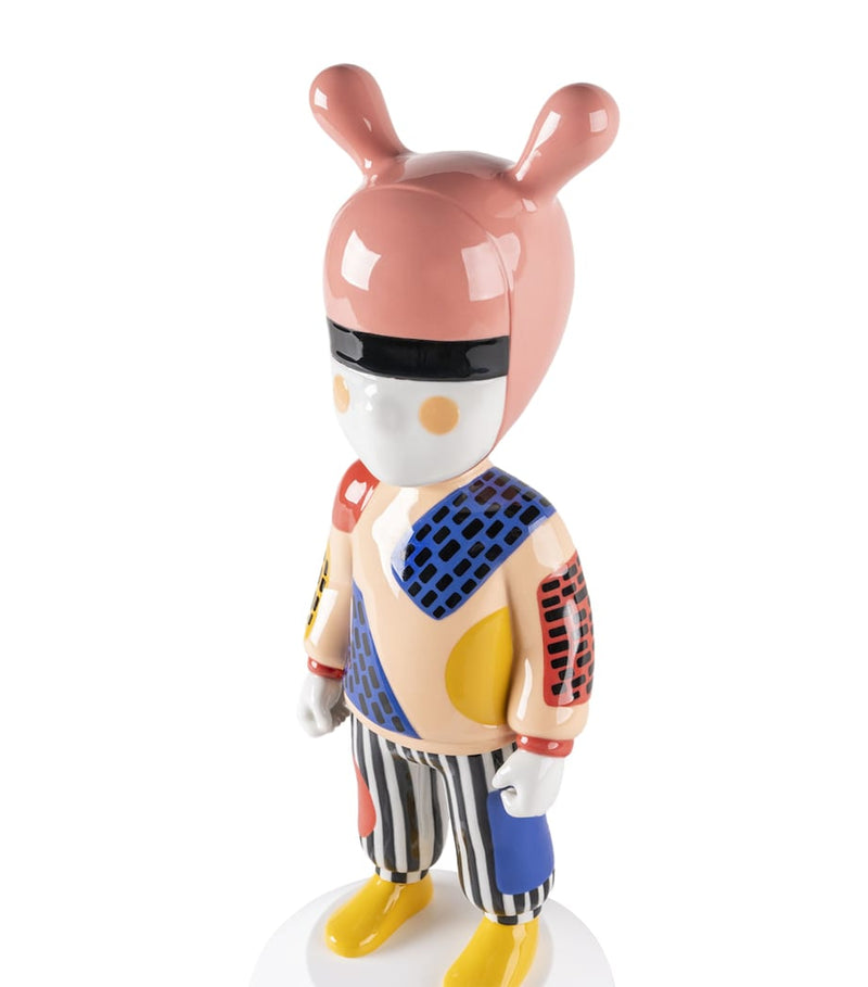 Lladró x Camille Walala large The Guest porcelain sculpture, imported from the UK