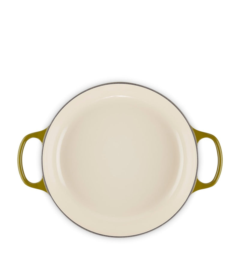 Le Creuset enamelled cast iron shallow casserole dish 30cm, UK version