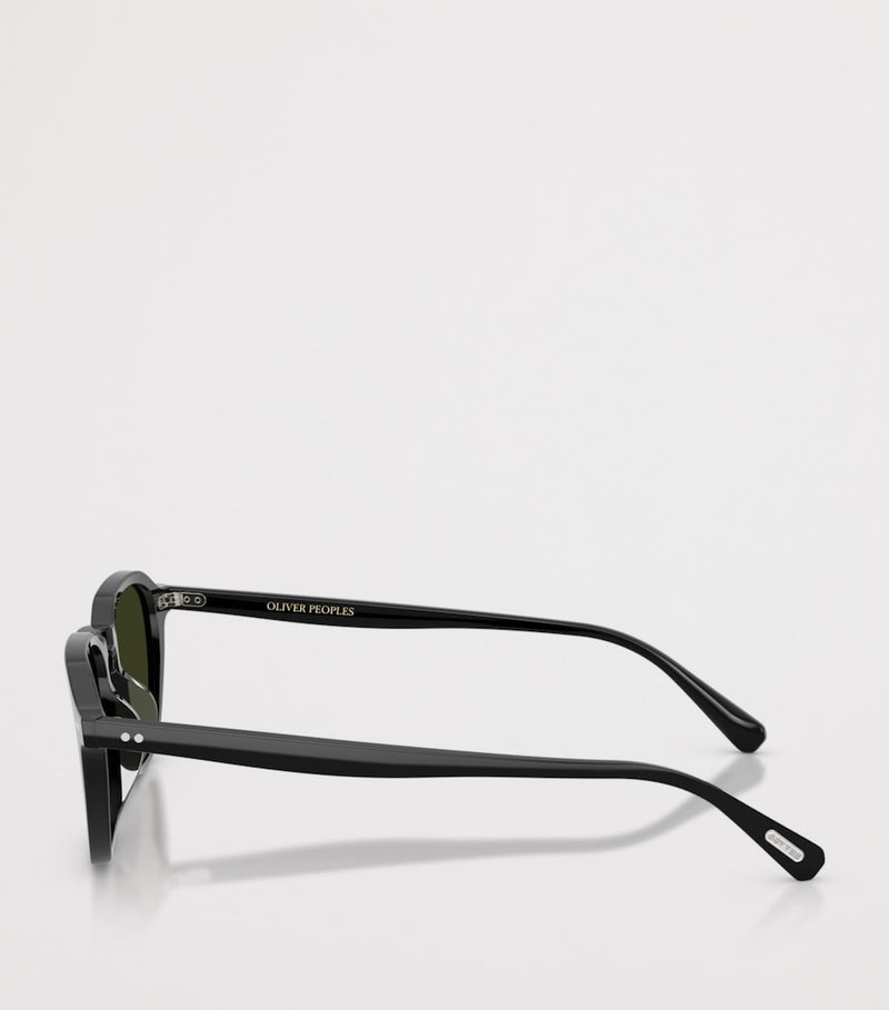 Oliver Peoples Emryn irregular sunglasses acetate frame, imported from the UK