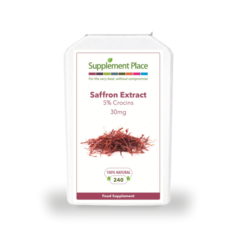 Supplement Place saffron extract 30mg 240 capsules, UK version