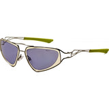 Nike Blue EV24048 Veil sunglasses with plastic frame, UK version