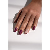 Nail HQ Pretty In Plum square false nails - British product