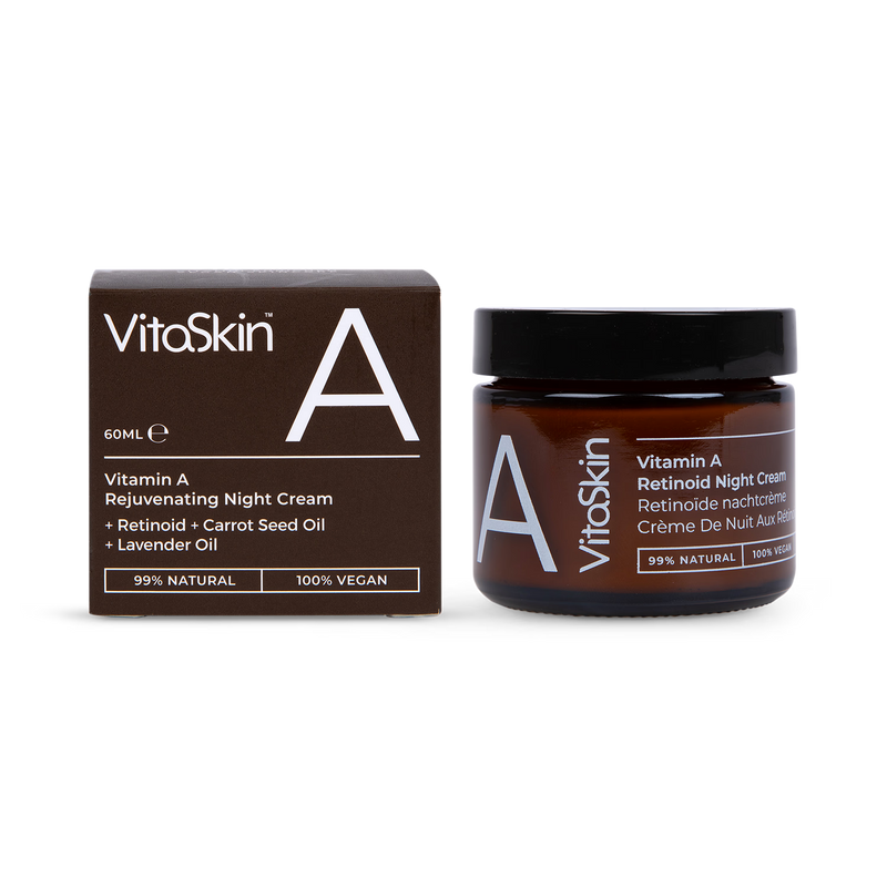 Vitaskin Vitamin A Rejuvenating Night Cream for face care (British brand)