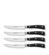 Harrods Wusthof Classic Ikon Steak Knives Set of 4- Buy online at McGrocer