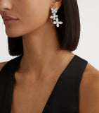 Graff diamond butterfly drop earrings 50mm, imported from the UK