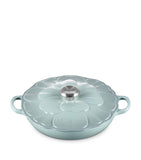 Le Creuset cast iron petal shallow casserole dish 26cm, UK version