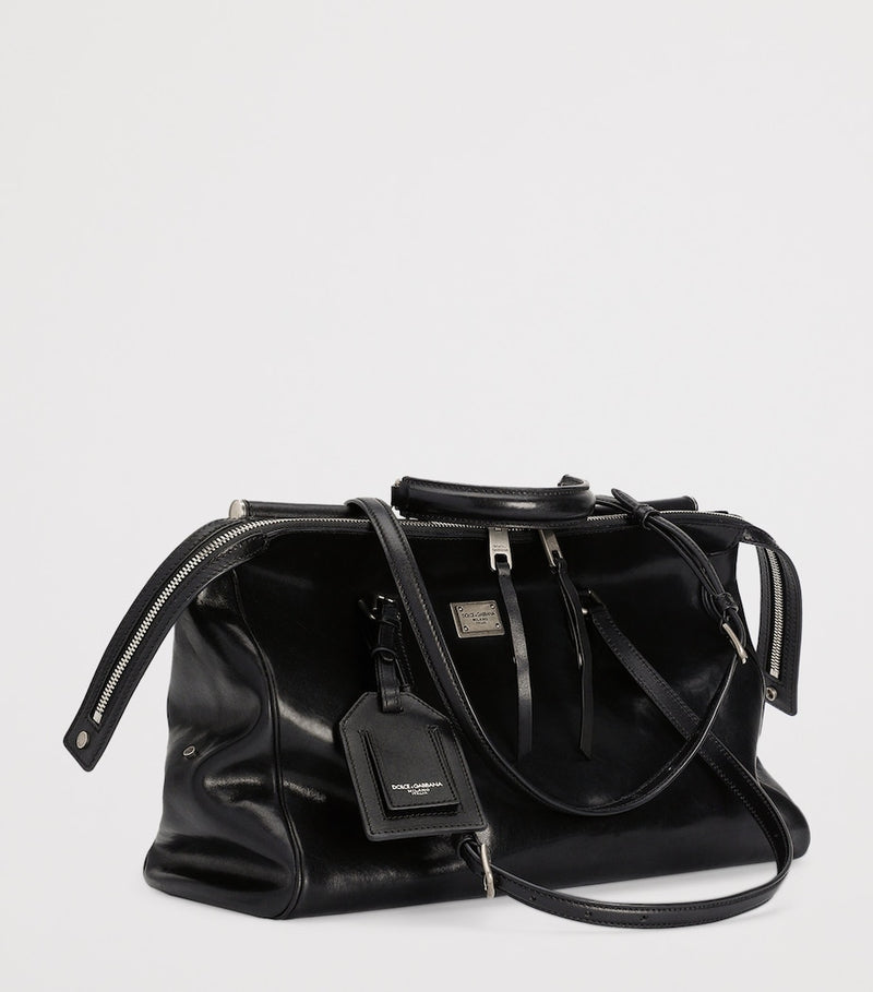 Dolce&Gabbana Vittoria calfskin shoulder bag - British product