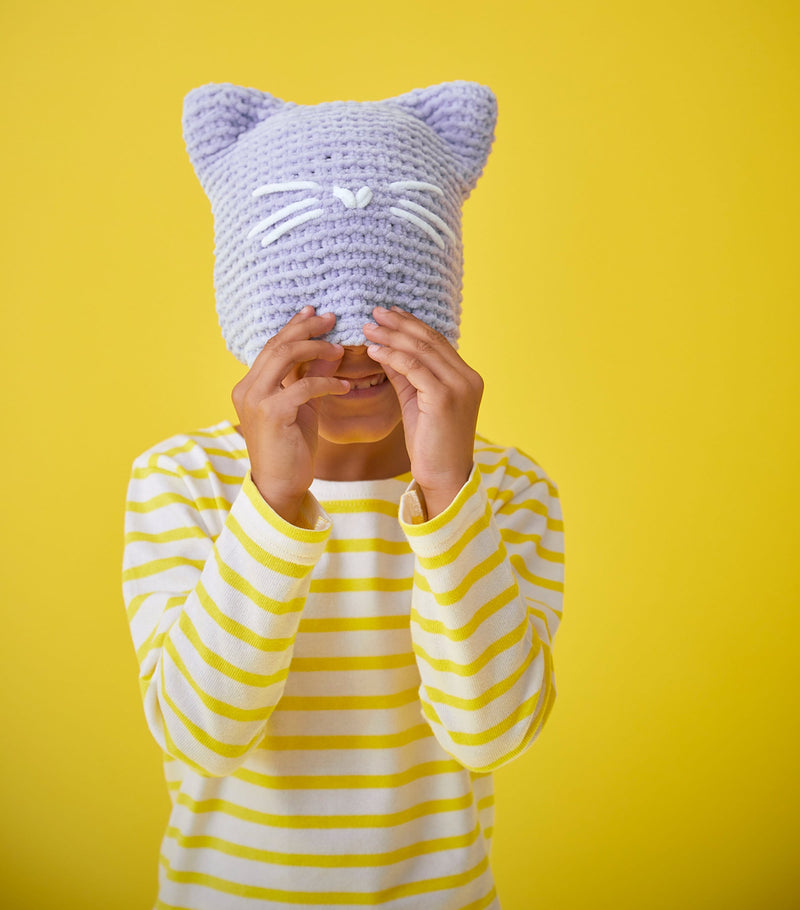Janod Knitting Kitten Hat Creative Kit, imported from the UK