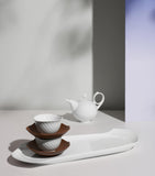 Meissen Waves Relief platter 31cm fine porcelain, imported from the UK