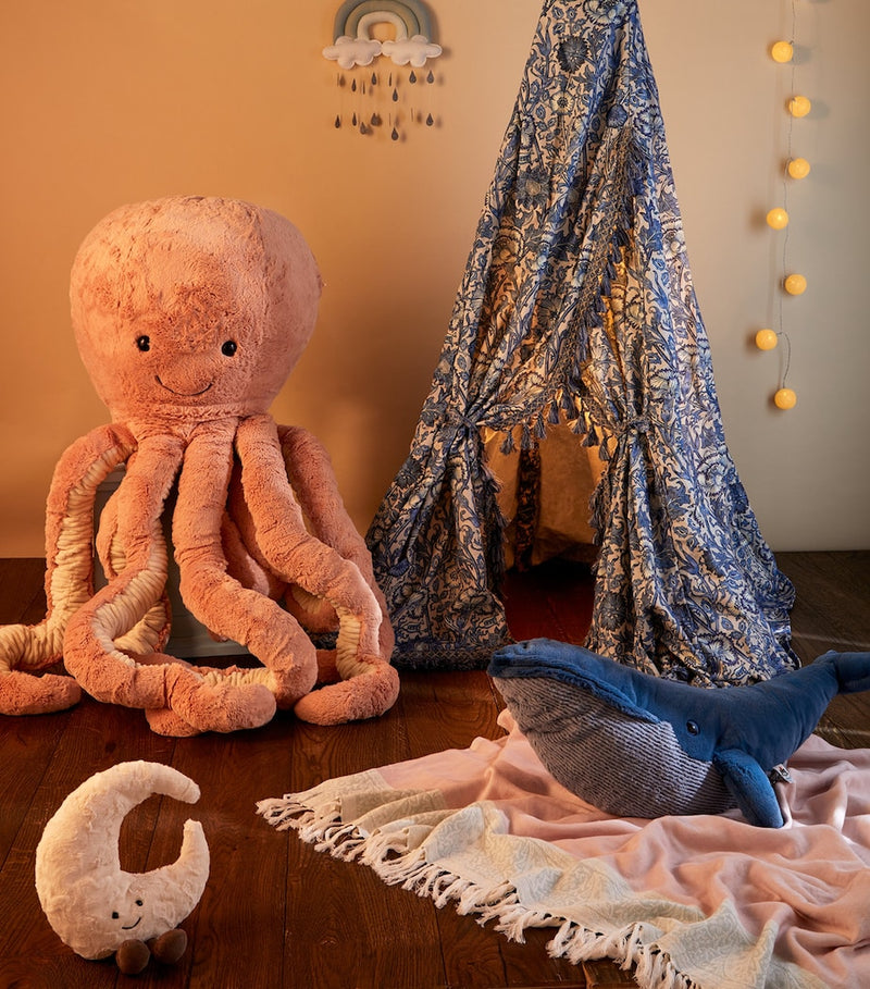 Jellycat gigantic Odell octopus soft toy 140cm, UK version