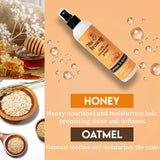 Ma Brown's honey oat spray 8oz curl enhancer, imported from the UK
