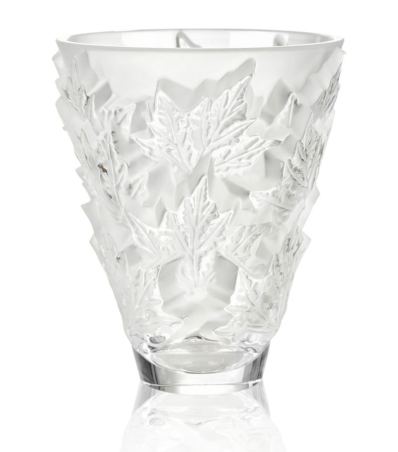 Lalique crystal Champs-Elysées vase 18cm, UK version