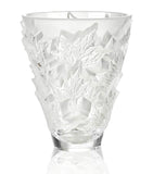 Lalique crystal Champs-Elysées vase 18cm, UK version