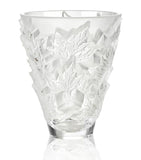Lalique crystal Champs-Elysées vase 18cm, UK version
