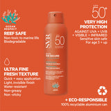 SVR Body Mist Sunscreen SPF 50+ 200ml (British brand)