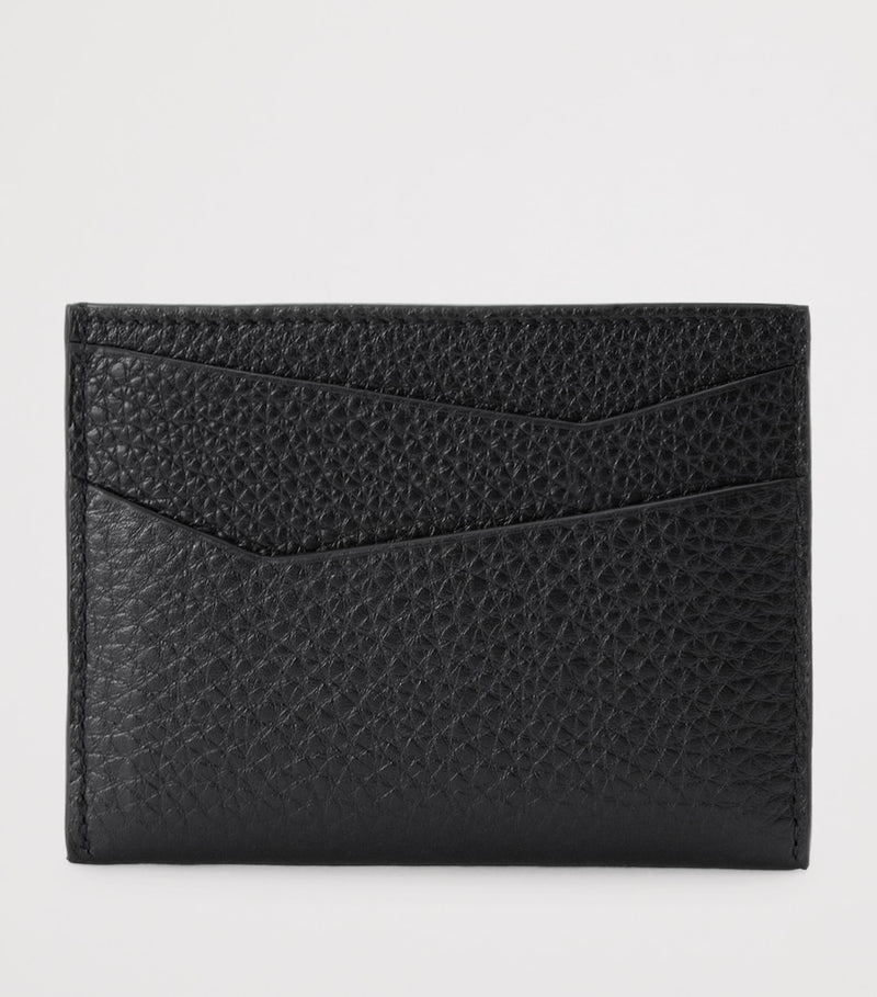 LOEWE grained leather Puzzle card holder (British brand)