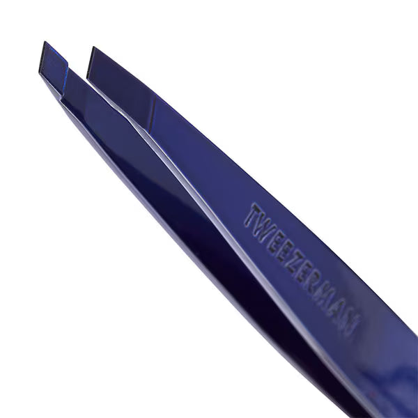 Tweezerman Slant Tweezer Cobalt Blue Full Size - British product
