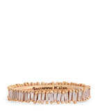 Suzanne Kalan rose gold diamond eternity ring, UK version