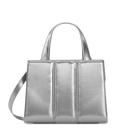 Harrods Max Mara Metallic Leather Whitney Top-Handle Bag- Buy online at McGrocer