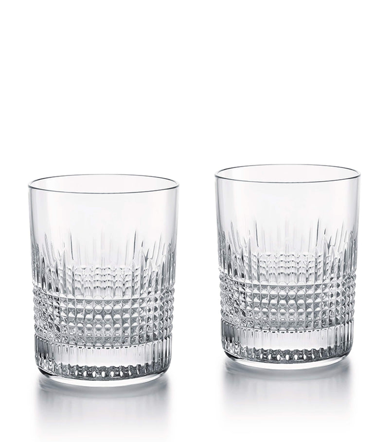 Baccarat Nancy tumblers set of 2 - British product