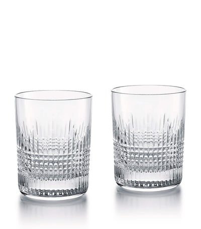 Harrods Baccarat Nancy Tumblers Crystal Set of 2- Buy online at McGrocer