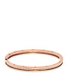 Bvlgari B.zero1 rose gold diamond bangle, imported from the UK