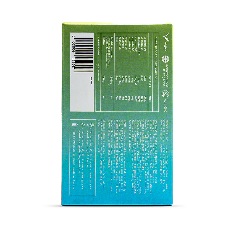 Spacegoods Hydro Dust electrolyte powder watermelon flavour 10 sachets - British product