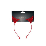 Ann Summers devil horn headband red sequin one size (British brand)