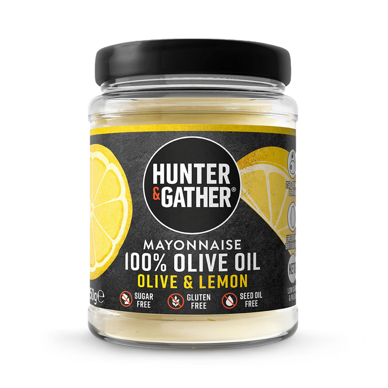 Hunter and Gather Olive Lemon mayonnaise 250g - British product