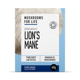 Holland & Barrett Mushrooms For Life Organic Lion's Mane Extract Powder 60g- Buy online at McGrocer