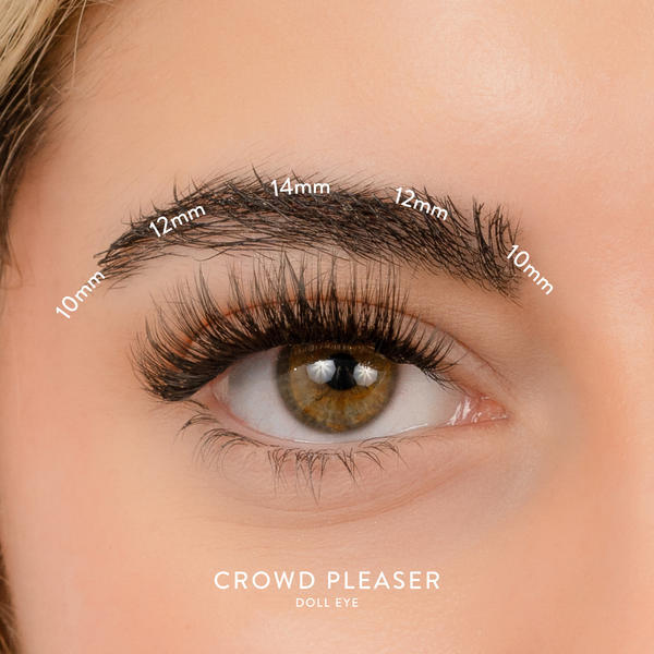 House of Amor Crowd Pleaser False Eyelashes 14mm, UK version