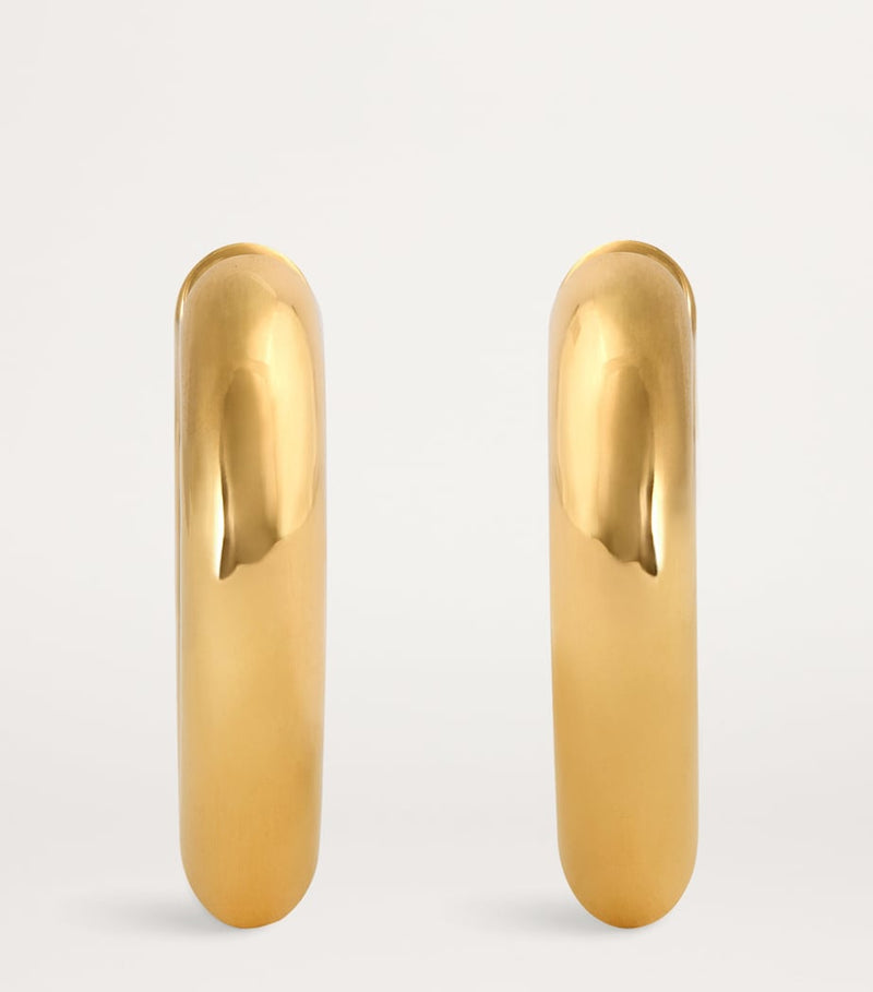 Engelbert gold drop link earrings - British product