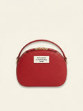 Pre-loved Prada Odette red leather grab bag (British brand)