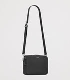 Saint Laurent camera cross-body bag in grain leather, imported from the UK