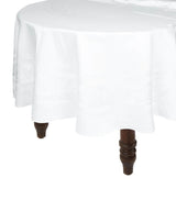 Harrods Thomas Ferguson Linen Double Damask Tablecloth 274cm x 274cm- Buy online at McGrocer