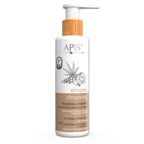APIS Almond Oil Face and Eyes Makeup Removal 150ml - British product