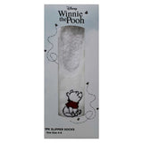 Disney Winnie The Pooh 1pk Ladies Slipper Sock