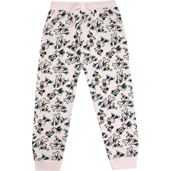 Disney Womens Good Vibes Minnie Mouse Long Pyjama Set (M)