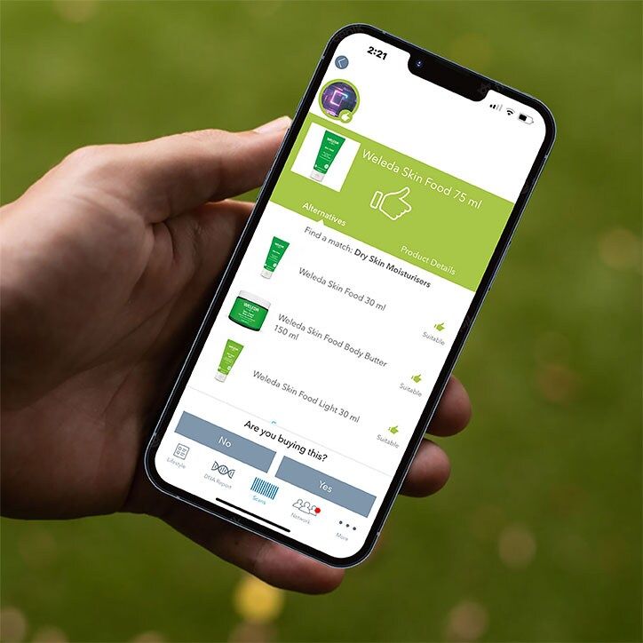 DnaNudge Skincare Test