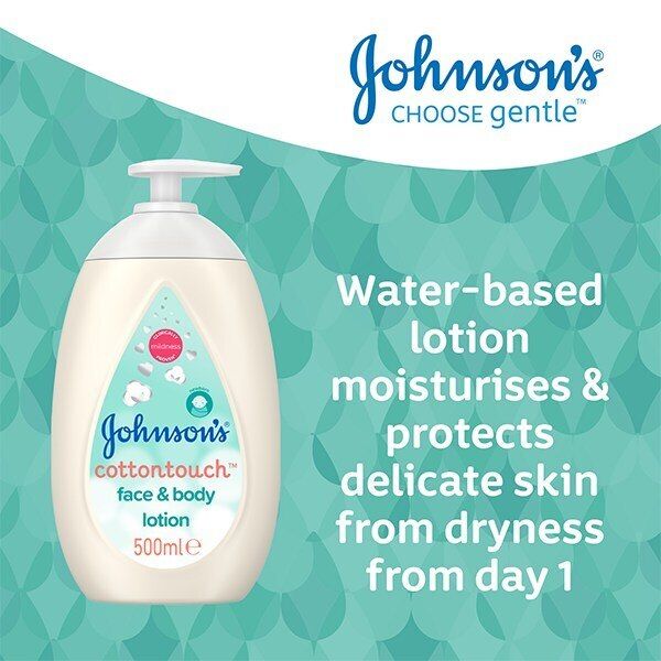 DNR Johnson's Baby Cottontouch Face & Body Lotion 500ml