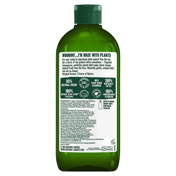 DNR Original Source Plant Based Lemongrass & Orange