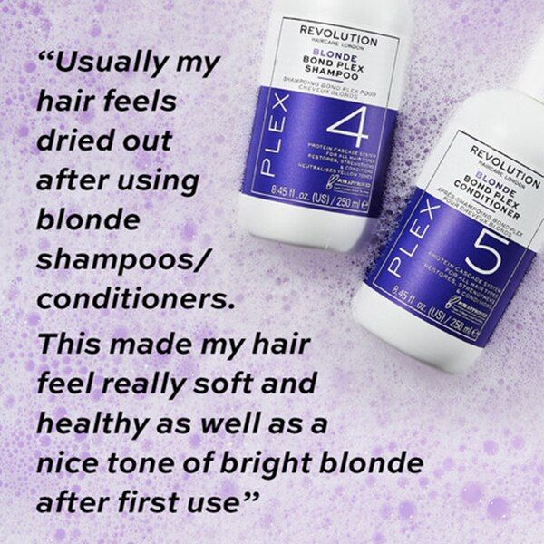 DNR Revolution Haircare Blonde Plex 4 Bond Plex Shampoo