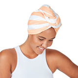 Dock & Bay Hair Wrap - Positano Peach - 63x26cm