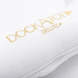 DockATot Deluxe+ Dock Pristine White baby lounger (British brand)